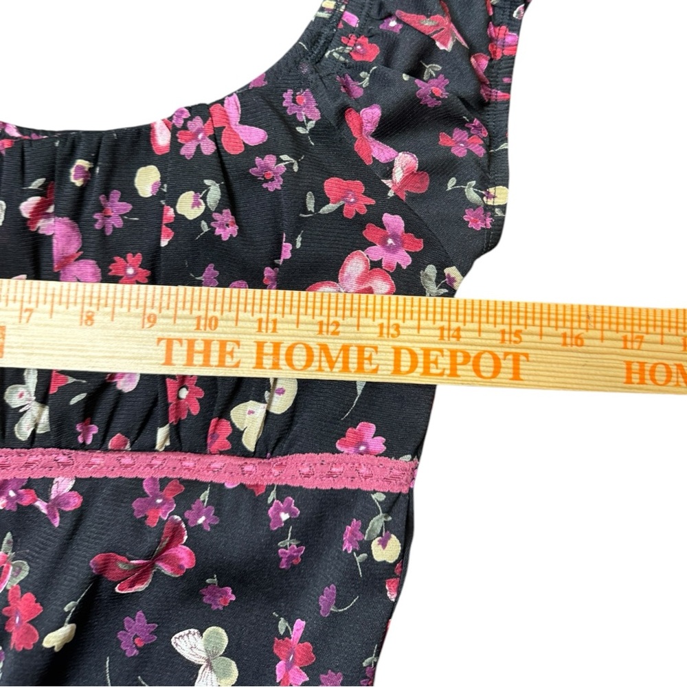 Y2k No Boundaries Butterfly Pattern Black + Pink … - image 4